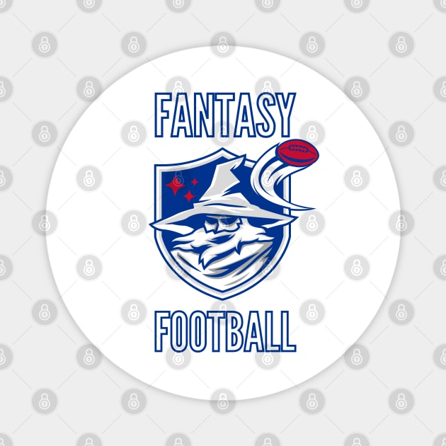 Fantasy Football (Buffalo) Magnet by Pine Tree Tees